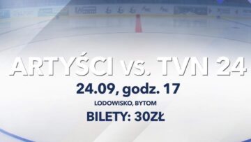 Odwołana ślizgawka - Mecz charytatywny Artyści vs . TVN24