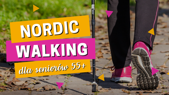 Zapraszamy w sobotę na zajęcia Nordic Walking 55+